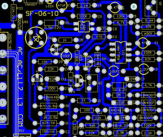 Research on LED Light Source System for PCB Thick and Dense Circuit Detection