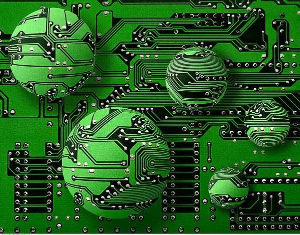 Liquid solder wetting in PCBA welding