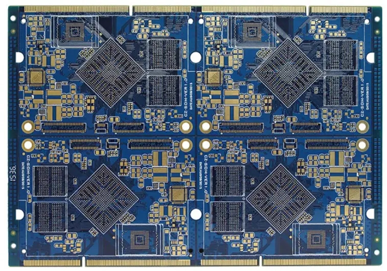 The reason for the bending of the circuit inside the PCB