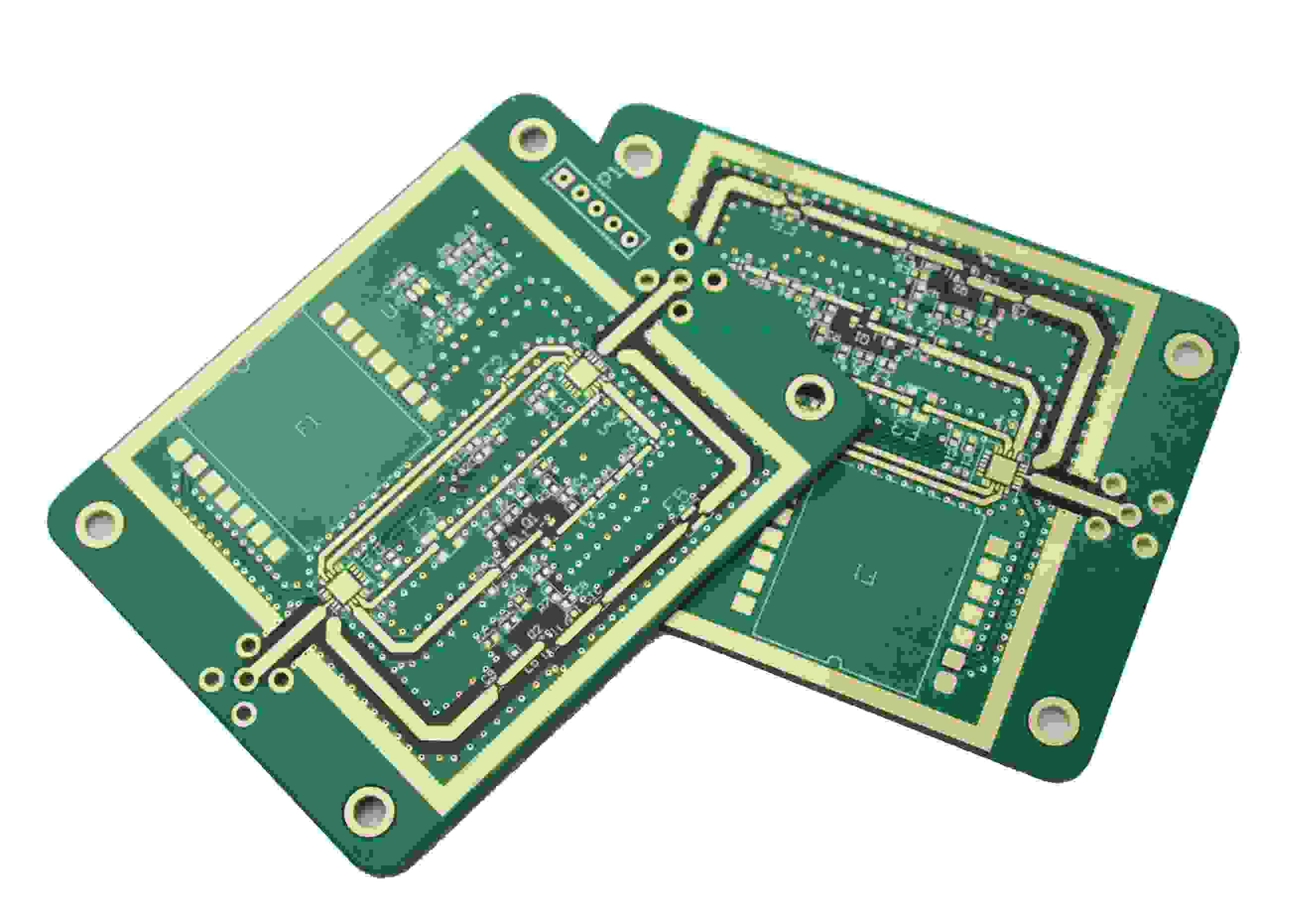 An example of pcb wiring technology in electronic factory